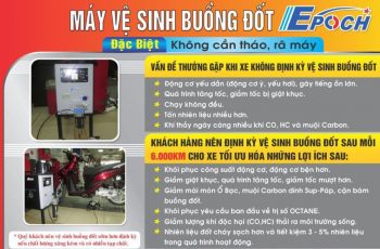 Vệ sinh phun xăng & Buồng đốt