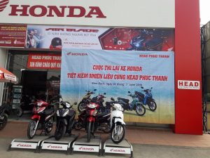 CUỘC THI LÁI XE HONDA TIẾT KIỆM NHIÊN LIỆU TẠI HEAD PHÚC THANH