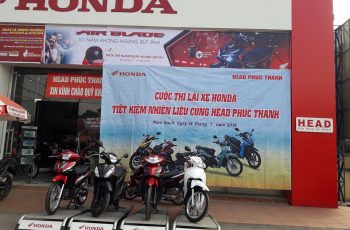 CUỘC THI LÁI XE HONDA TIẾT KIỆM NHIÊN LIỆU TẠI HEAD PHÚC THANH