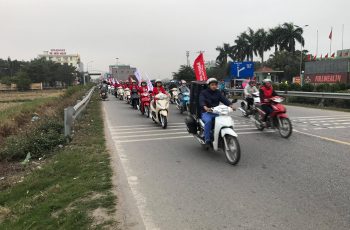 HONDA PHÚC THANH NAM SÁCH CHẠY ROADSHOW,PHÁT TỜ RƠI