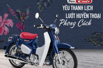Honda Super Cub C125 – Yêu thanh lịch, lướt huyền thoại phong cách cùng Honda Phúc Thanh