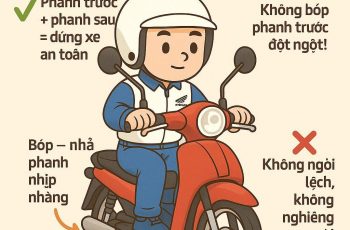 KỸ NĂNG PHANH KHẨN CẤP-BÍ KÍP ĐỂ BẠN LUÔN AN TOÀN MỖI CHUYẾN ĐI.