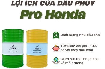 Giải pháp thông minh cho động cơ – Hành động xanh cho môi trường-DẦU PRO HONDA