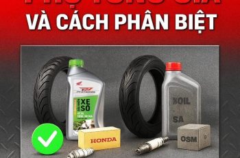 CẢNH BÁO PHỤ TÙNG GIẢ – HÃY LÀ NGƯỜI TIÊU DÙNG THÔNG THÁI 