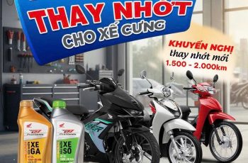  ĐỪNG ĐỂ XẾ CƯNG LÊN TIẾNG MỚI ĐI THAY NHỚT