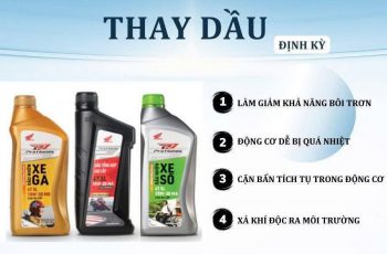 DẦU NHỚT QUAN TRỌNG NHƯ THẾ NÀO ĐỐI VỚI XE MÁY?