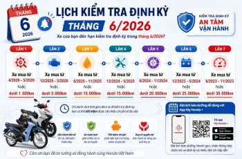 NHẮC LỊCH KIỂM TRA ĐỊNH KỲ THÁNG 6-2026