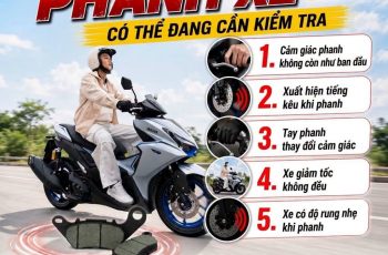 DẤU HIỆU PHANH XE ĐANG “LÊN TIẾNG” – ĐỪNG CHỦ QUAN!