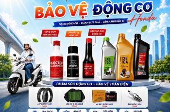 BỘ SẢN PHẨM BẢO VỆ ĐỘNG CƠ HONDA CHÍNH HÃNG