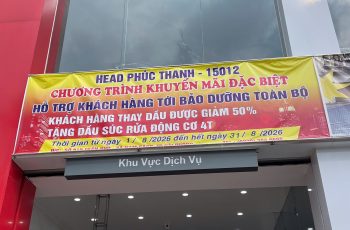 CHƯƠNG TRÌNH KHUYẾN MẠI ĐẶC BIỆT THÁNG 8 TẠI HEAD PHÚC THANH